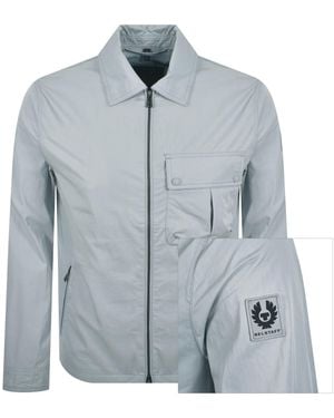 Belstaff Drome Overshirt Quarry - Blue