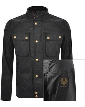 Belstaff Racemaster Waxed Jacket - Black