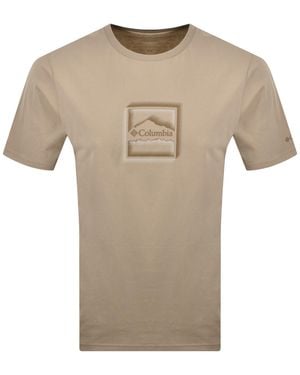 Columbia Seasonal Graphic T Shirt - Natural