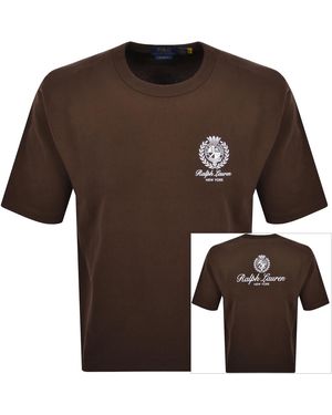Ralph Lauren Relaxed Fit T Shirt - Brown