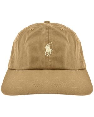 Ralph Lauren Classic Baseball Cap Tan - Natural