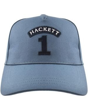 Hackett London Heritage Number Cap - Blue