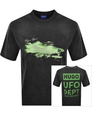 HUGO Nextralio T Shirt - Green