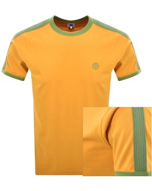 Pretty Green Denton T Shirt - Orange