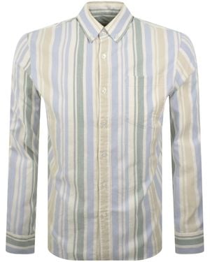 Farah Farah Steen Long Sleeve Shirt - White