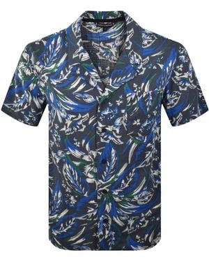 Tommy Hilfiger Bowling Shirt - Blue