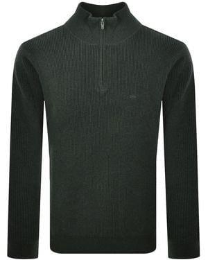 Levi's Housemark Quarter Zip Sweatshirt - Green