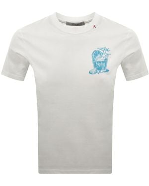 Replay Graphic T Shirt - White
