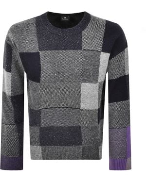Paul Smith Patchwork Jumper - Grey