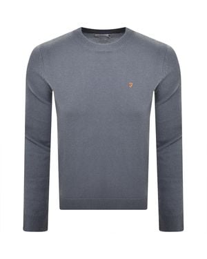 Farah Farah Maidstone Knit Sweater - Gray