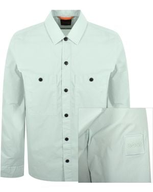 BOSS Boss Locky 2 Overshirt Pastel - Green