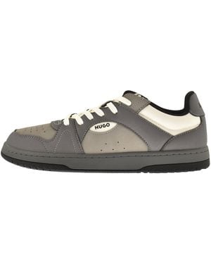 HUGO Hadrian Tennis Trainers - Brown