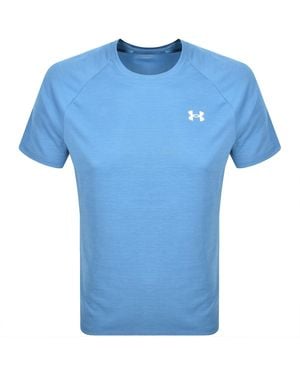 Under Armour Tech Textured T Shirt - Blue
