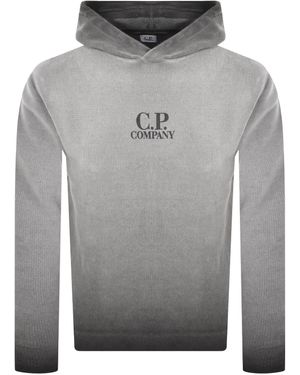 C.P. Company Cp Company Chenille Knit Hooded - Grey