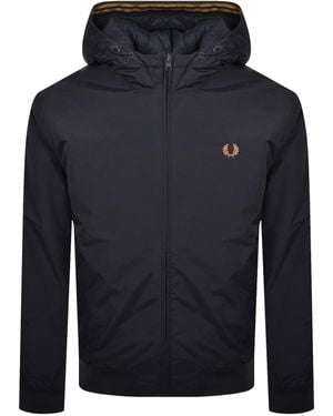 Fred Perry Brentham Hooded Jacket - Blue