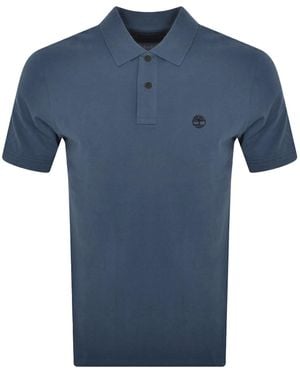 Timberland Millers River Polo T Shirt - Blue