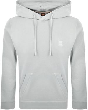 BOSS Boss Wetalk Pullover Hoodie - Grey