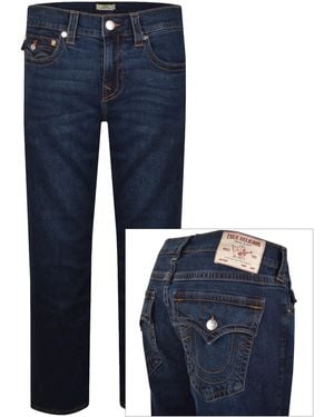 TRUE RELIGION Ricky Flap Jeans Dark Wash - Blue