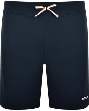 BOSS BUSINESS Boss Unique Jersey Shorts - Blue