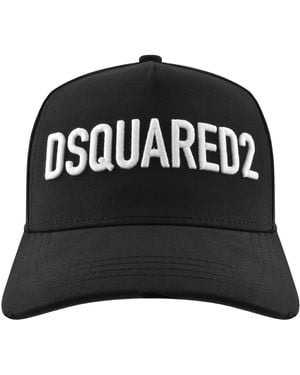 DSquared² Logo Baseball Cap - Black