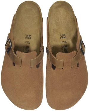 Birkenstock Boston Bs Mules Cognac - Brown