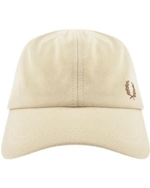 Fred Perry Pique Classic Cap - Natural