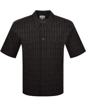 Norse Projects Mols Check Shirt - Black