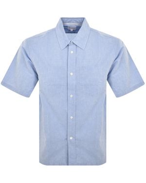 Norse Projects Ivan Relaxed Fit Shirt - Blue