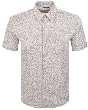 BOSS BUSINESS Boss Roan Slim Fit Shirt Open - Gray