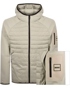 BOSS Boss Urbanex Hybrid Jacket - Gray