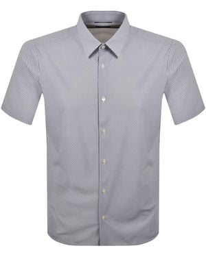 BOSS BUSINESS Boss Liam Regular Fit Shirt - Blue
