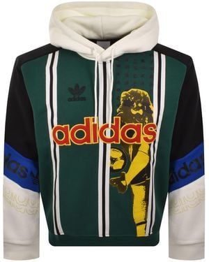 adidas Originals Football Graphic Hoodie - Green