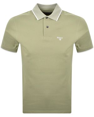 Barbour Denwick Polo T Shirt - Green