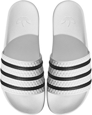 adidas Originals Adilette Sliders - Metallic