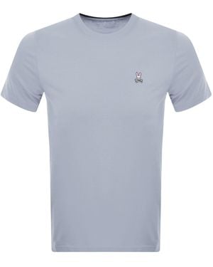 Psycho Bunny Classic Crew Neck T Shirt - Blue