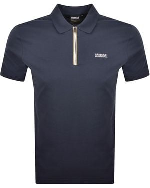 Barbour Ashmann Polo T Shirt - Blue