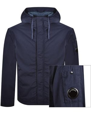 C.P. Company Cp Company Hooded Overshirt - Blue