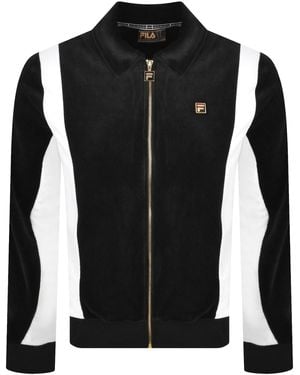 Fila Fila Velour Color Block Jacket - Black