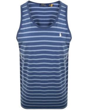 Ralph Lauren Stripe Vest - Blue