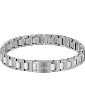 BOSS BUSINESS Boss Candor Link Bracelet - Metallic