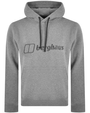 Berghaus Logo Hoodie Dark - Grey