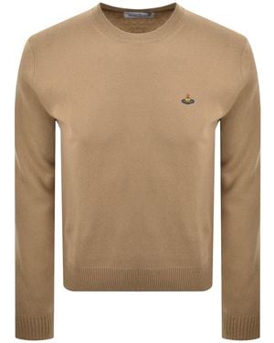 Vivienne Westwood Alex Round Neck Jumper - Brown
