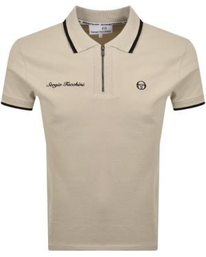 Sergio Tacchini Davide Polo T Shirt - Natural