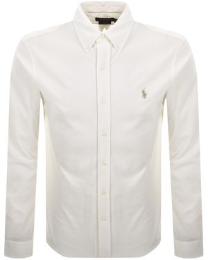 Ralph Lauren Featherweight Mesh Shirt - White
