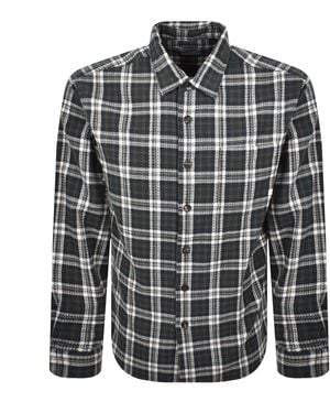 Farah Farah Hardaker Check Shirt - Black