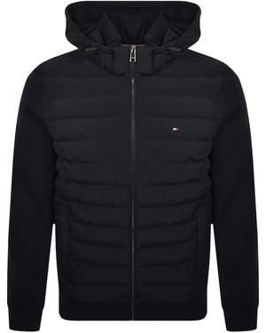 Tommy Hilfiger Mixed Media Jacket - Blue