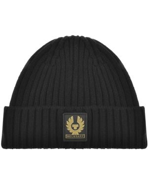 Belstaff Lambswool Watch Beanie - Black