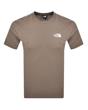 The North Face Simple Dome T Shirt - Grey