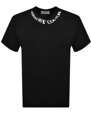 Versace Jeans Couture Couture Logo T Shirt - Black