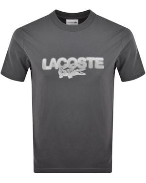 Lacoste Crew Neck T Shirt - Gray